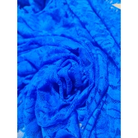 Delikatna elastyczna Koronka tiulowa chabrowa szer.150cm